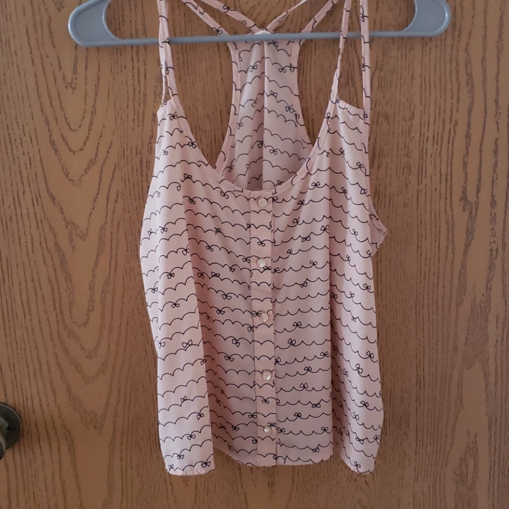 Silk tank top